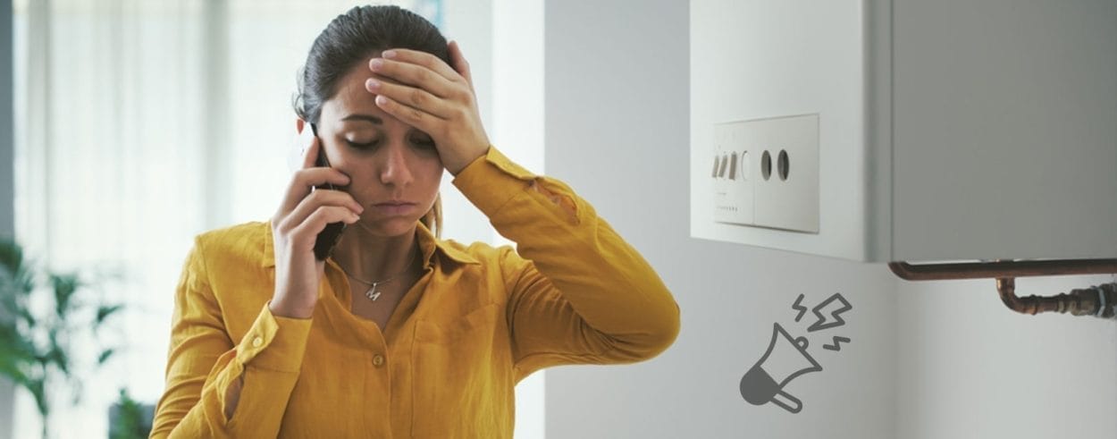 kombiden ses gelmesi tehlikeli mi? normal mi?